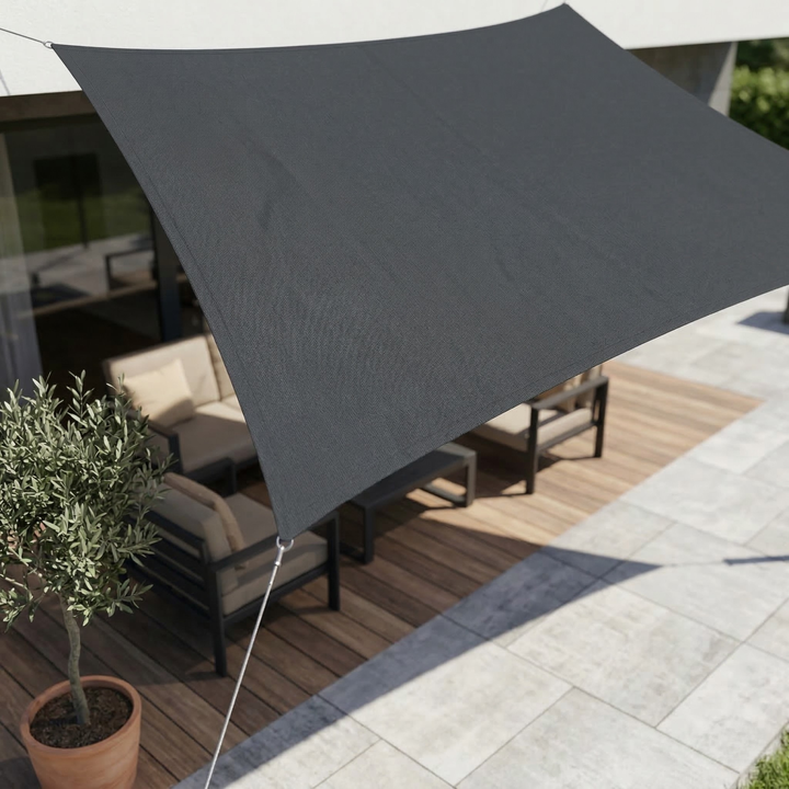 Rectangular Sun Sail Waterproof | Water-Resistant Outdoor Fabric | UV Protection | SkyCover