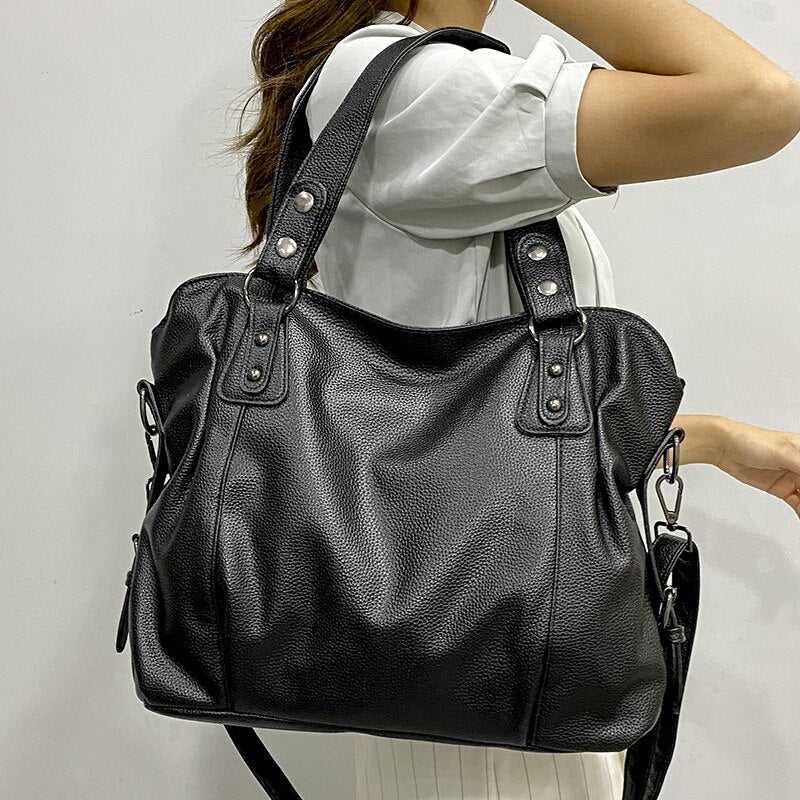 Large Women's Bag for School with Modern Design