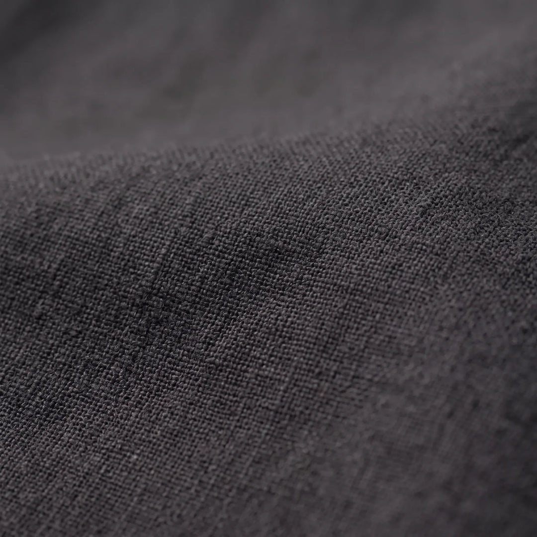 Relaxed Fit Straight Leg Summer Pants - Breathable Cotton Linen Blend
