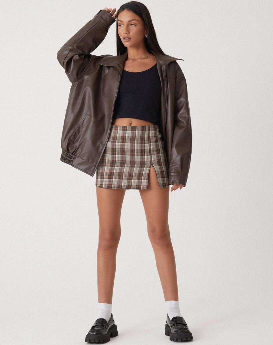 Urban Ease Oversized Faux Leather Jacket for Women – Relaxed Fit