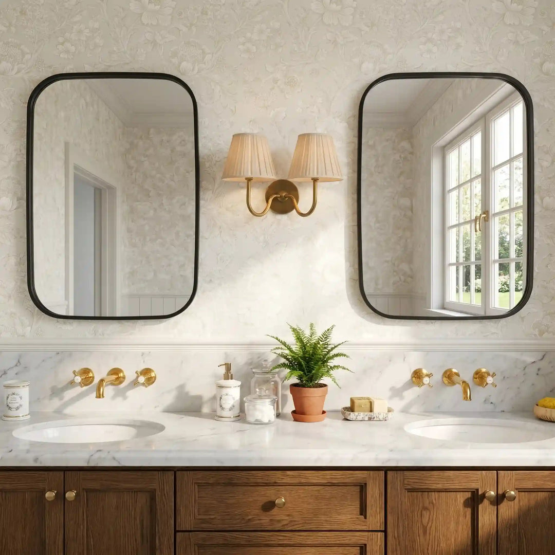 Tansy Classic Traditional Pleated Shade Wall Sconce