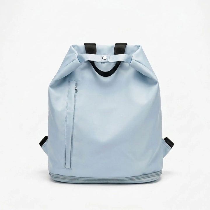 Dual-Compartment Gym and Travel Backpack with Wet/Dry Separation