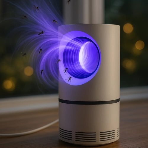 InsectoStop UV Fly Trap Indoor Outdoor Insect Catcher Lamp