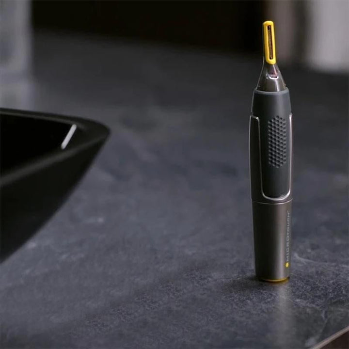 Cordless Detail Grooming Trimmer with Titanium Blades | Precision Tool for Beard, Nose & Eyebrows