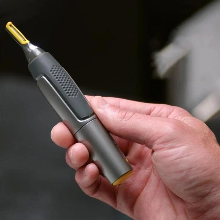 Cordless Detail Grooming Trimmer with Titanium Blades | Precision Tool for Beard, Nose & Eyebrows