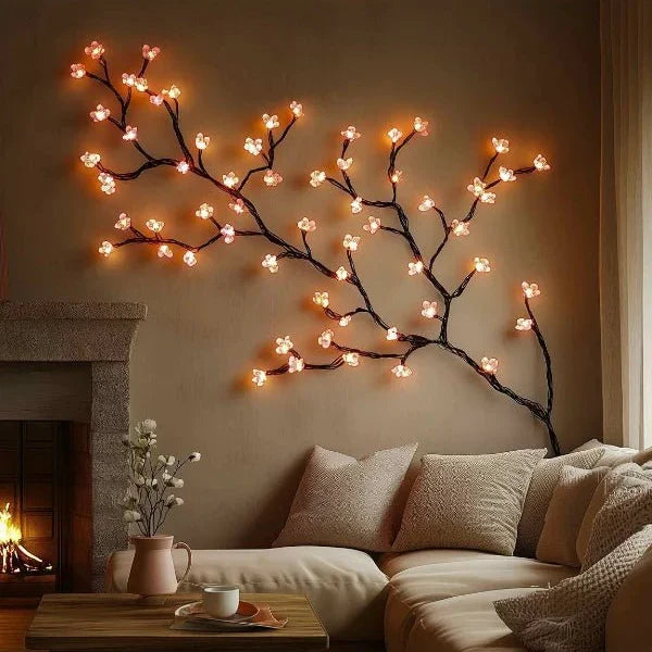 WillowGlow LED Wall Branch Light | Decorative Illuminated Wall Art