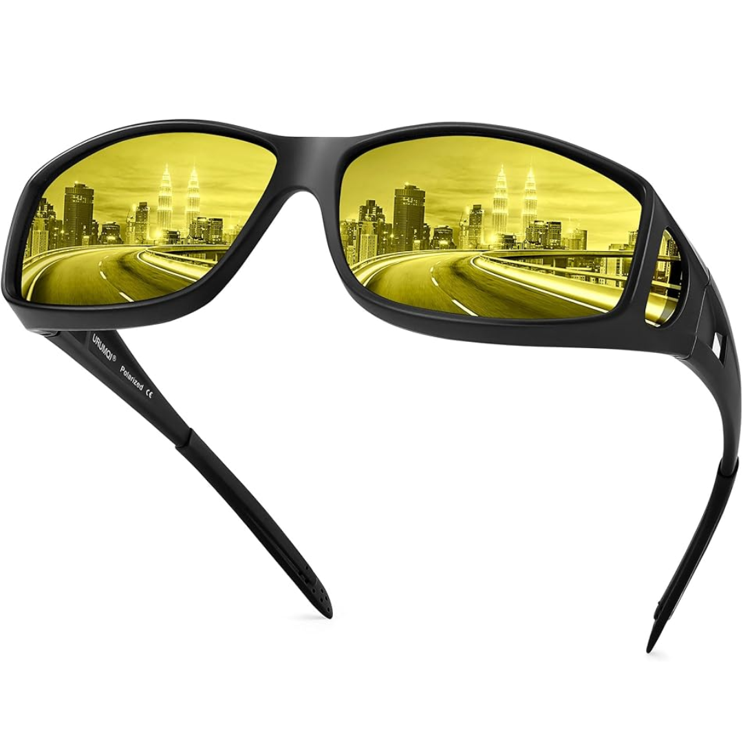 Night Driving Glasses | Anti-Reflective, Lightweight and Ideal for Poor Light Conditions