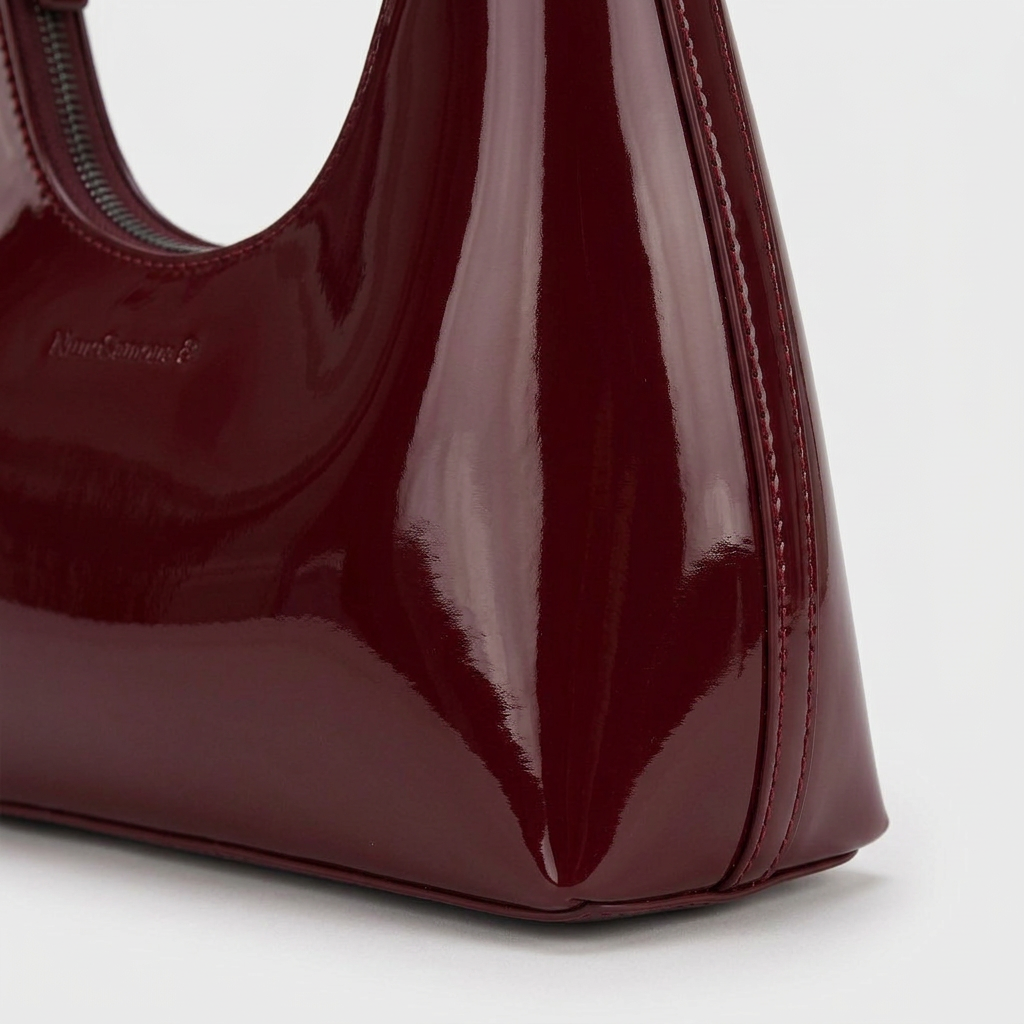 Vera – Women's Patent Vegan Leather Shoulder Bag