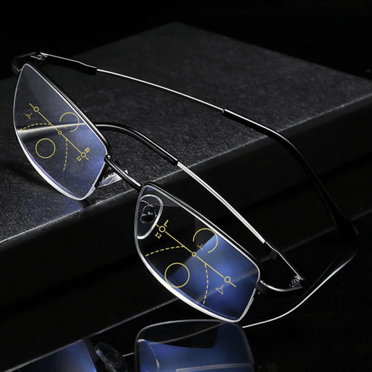 Adaptive Progressive Smart Glasses with Light-Responsive Lenses