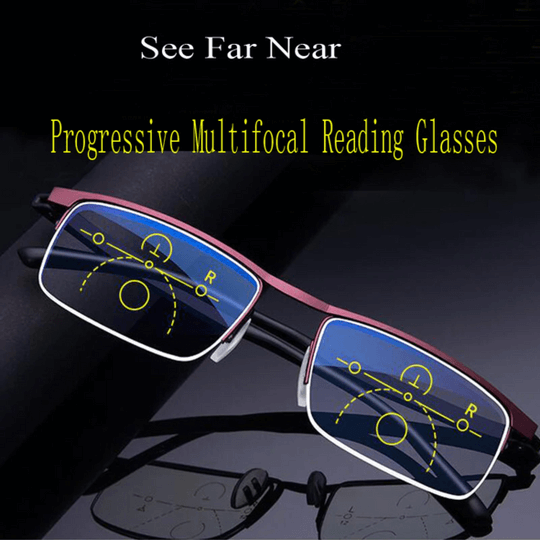 Adaptive Progressive Smart Glasses with Light-Responsive Lenses