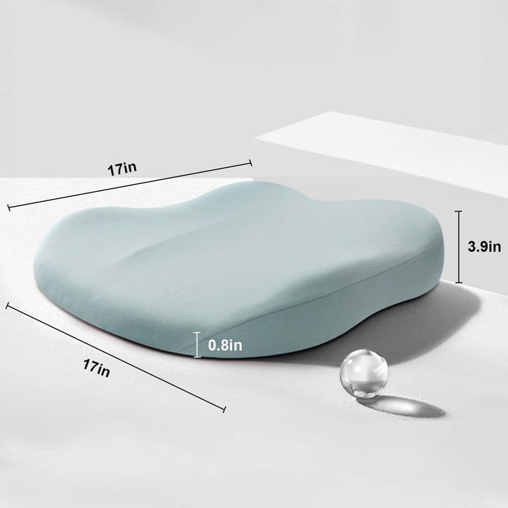 Premium Elevation Seat Cushion – Memory Foam Booster for Cars and Office Chairs