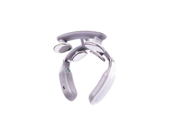 Luxurious Neck Massager – 4-in-1 Neck Massage Device with Heat & Vibration