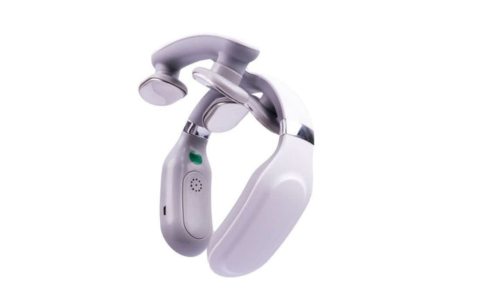 Luxurious Neck Massager – 4-in-1 Neck Massage Device with Heat & Vibration