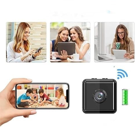 CompactGuard 1080P Wireless WiFi Security Camera – Weather-Resistant, App-Controlled Indoor & Outdoor Surveillance
