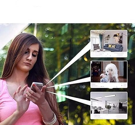 CompactGuard 1080P Wireless WiFi Security Camera – Weather-Resistant, App-Controlled Indoor & Outdoor Surveillance