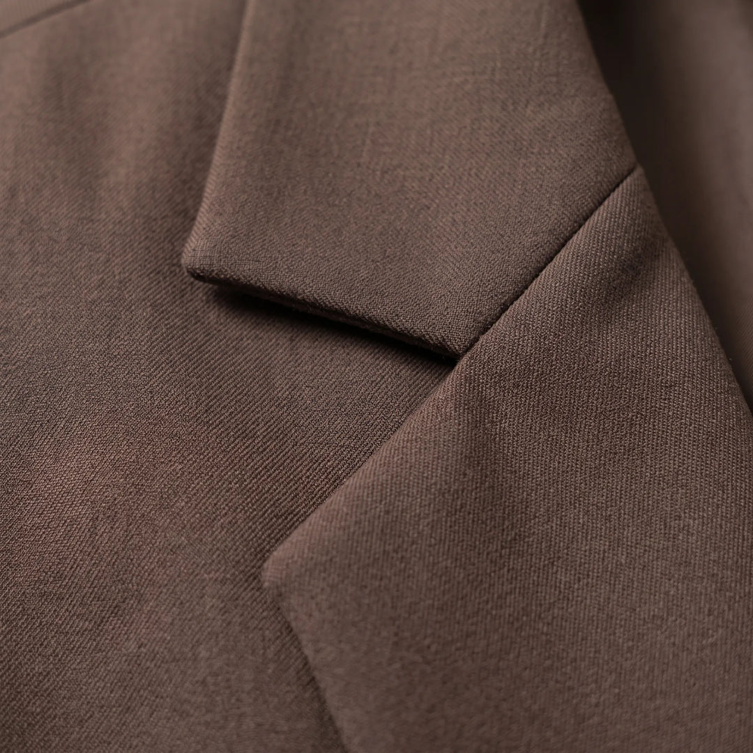 Women's Relaxed Notch Collar Blazer - Smart-Casual Tailored Jacket