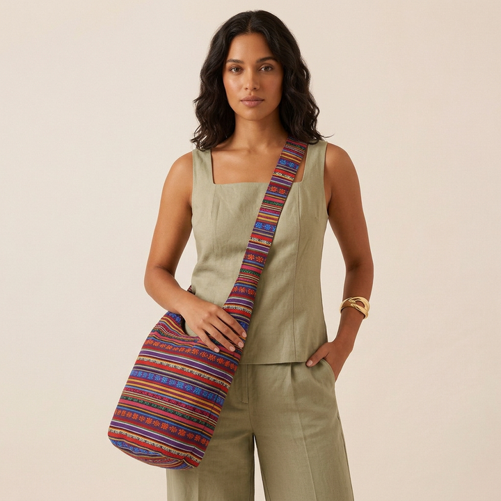 Zara – Boho Woven Crossbody Hobo Bag for Women