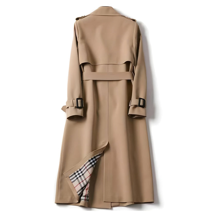 Women's Classic Belted Water-Resistant Trench Coat