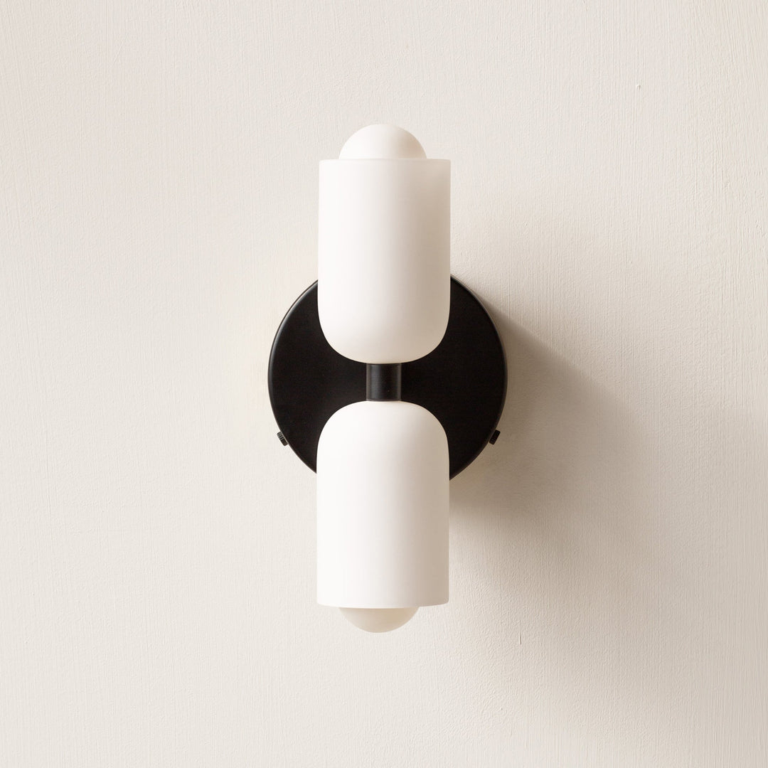 Contemporary Acrylic Wall Sconce - Modern Warm Light Fixture