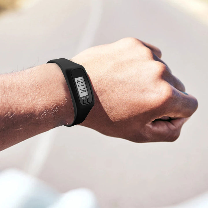MovePulse Digital Pedometer Watch with Step Counter and Calorie Tracker