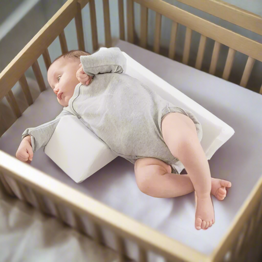 Adjustable Anti-Roll Baby Pillow Safe Sleep Support