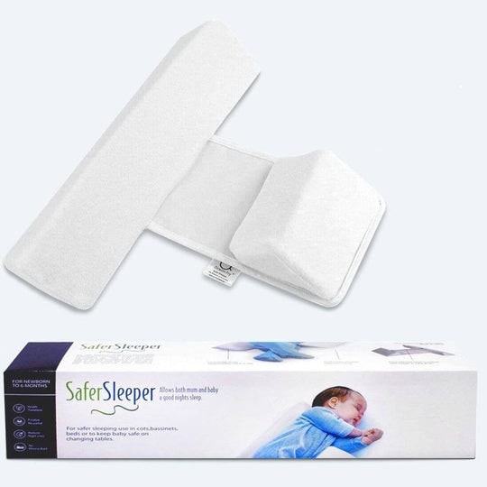 Adjustable Anti-Roll Baby Pillow Safe Sleep Support