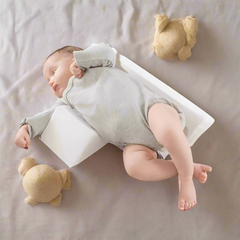 Adjustable Anti-Roll Baby Pillow Safe Sleep Support