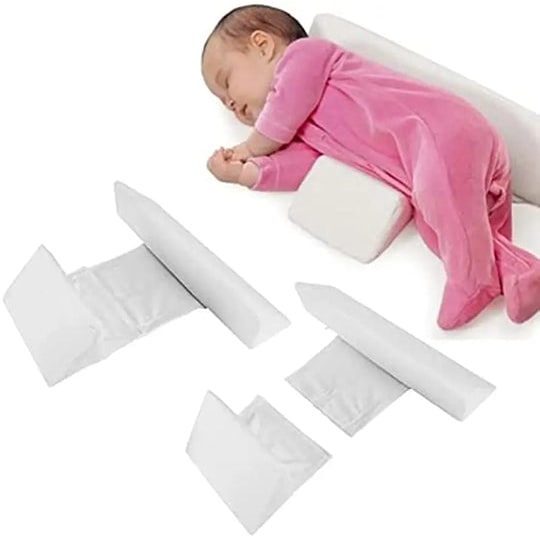 Adjustable Anti-Roll Baby Pillow Safe Sleep Support