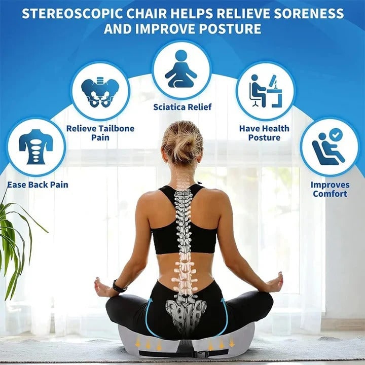 Adjustable Sit Cushion Bone Relief Custom Support Features