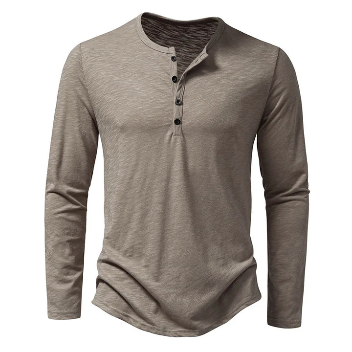 Lorenzo – Long Men's Shirt with Buttons