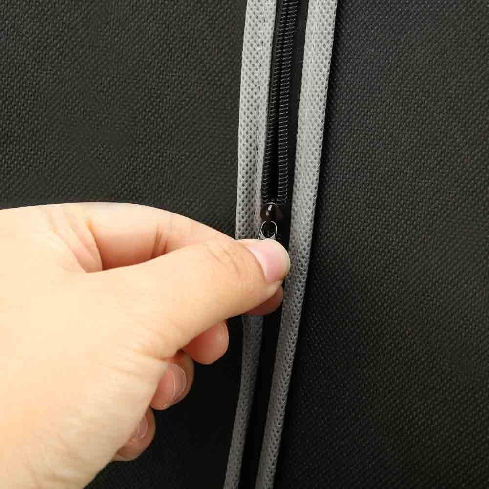 Premium Breathable Garment Storage Covers – 10-Pack with Clear Window