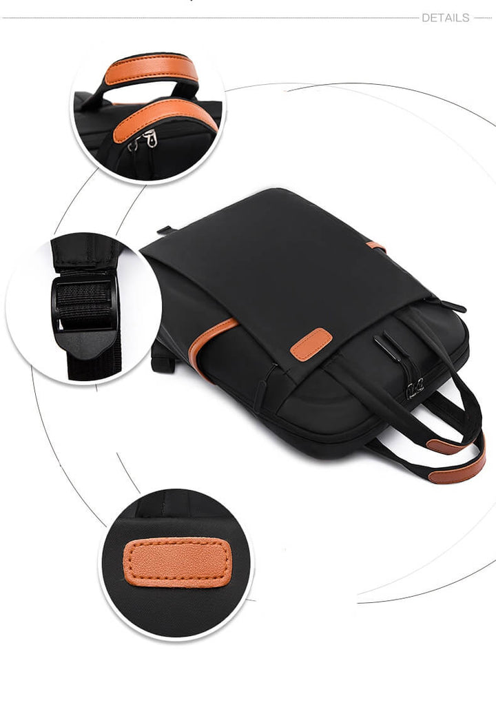 Bersh | Water-Resistant Anti-Theft Travel Backpack – Lightweight Oxford Design