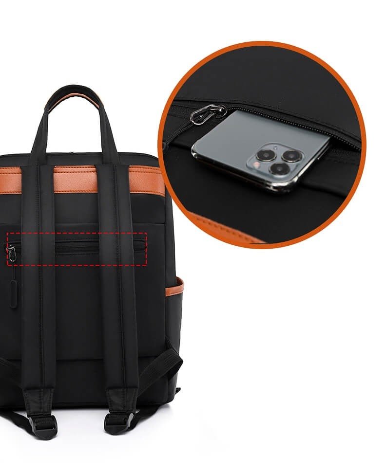 Bersh | Water-Resistant Anti-Theft Travel Backpack – Lightweight Oxford Design