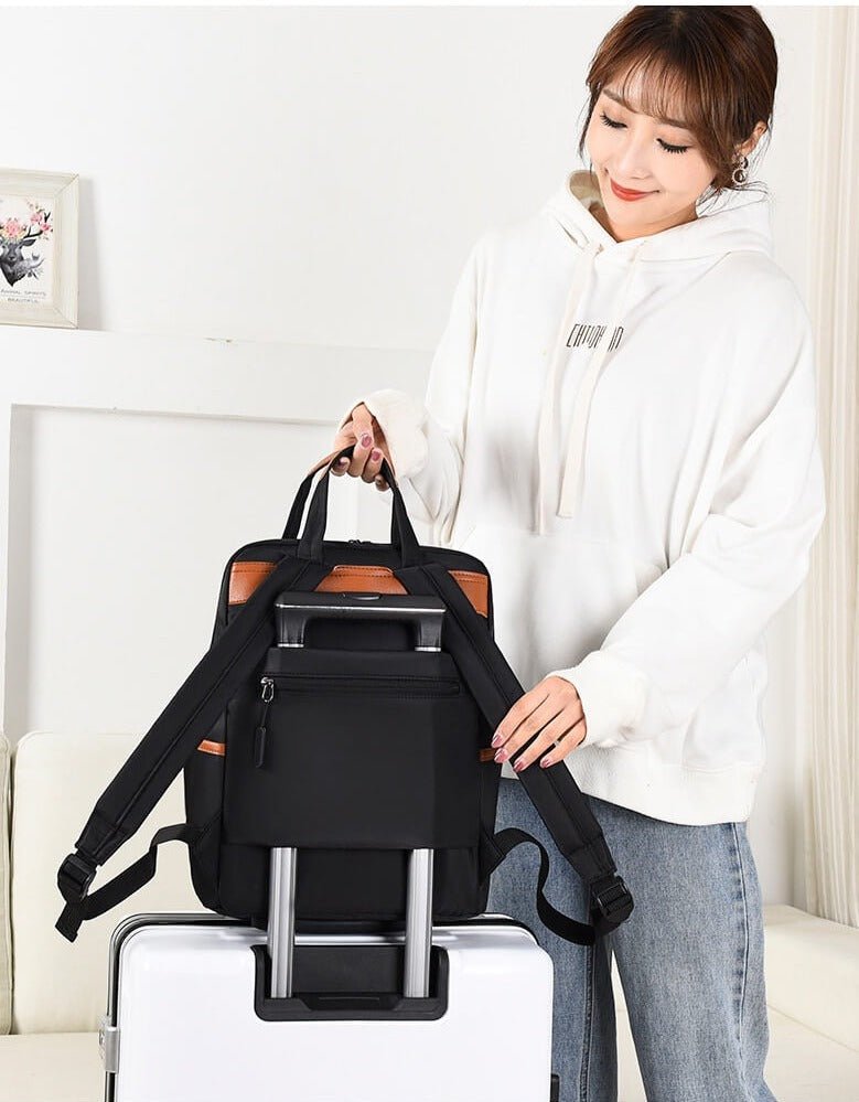 Bersh | Water-Resistant Anti-Theft Travel Backpack – Lightweight Oxford Design