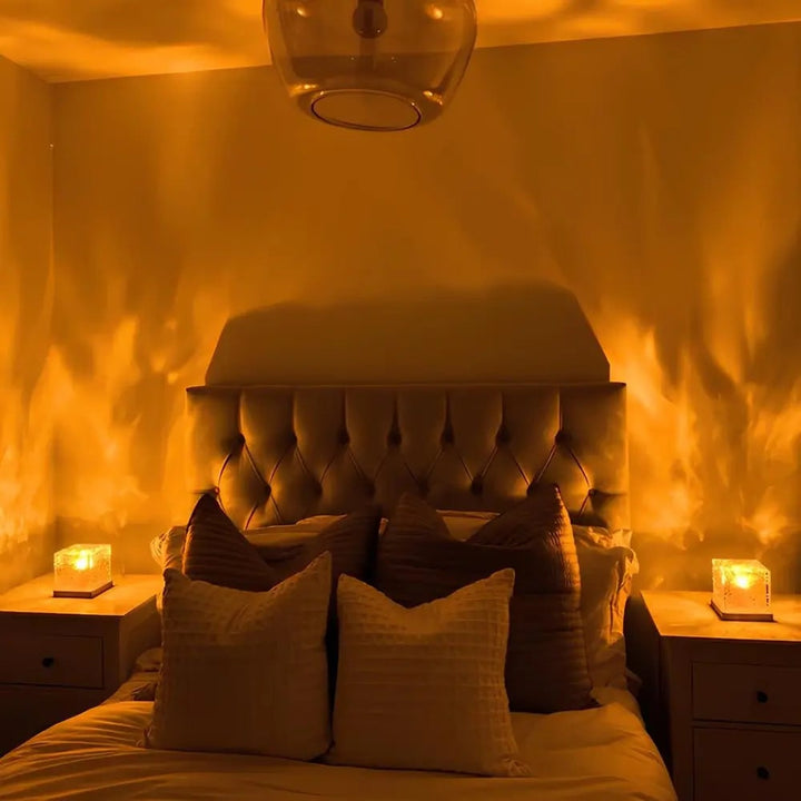 Aurora Northern Lights Projector Lamp Relaxing Atmosphere