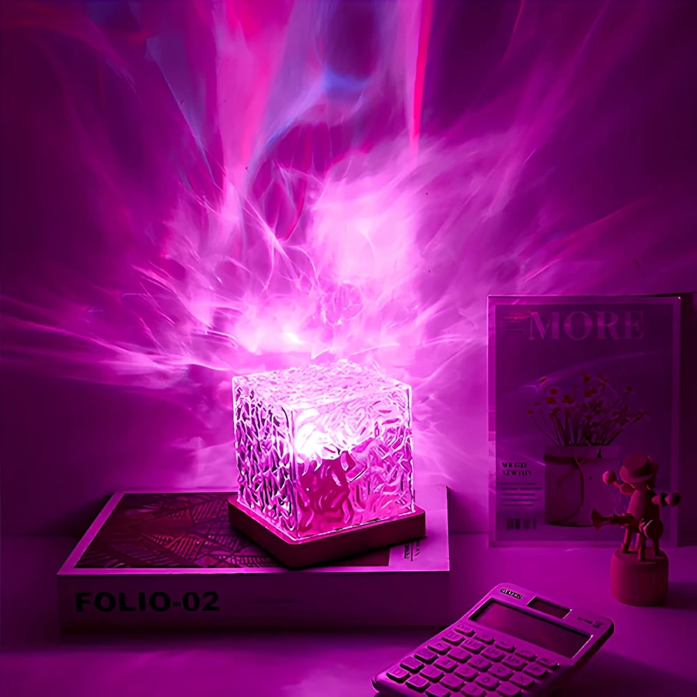 Aurora Northern Lights Projector Lamp Relaxing Atmosphere