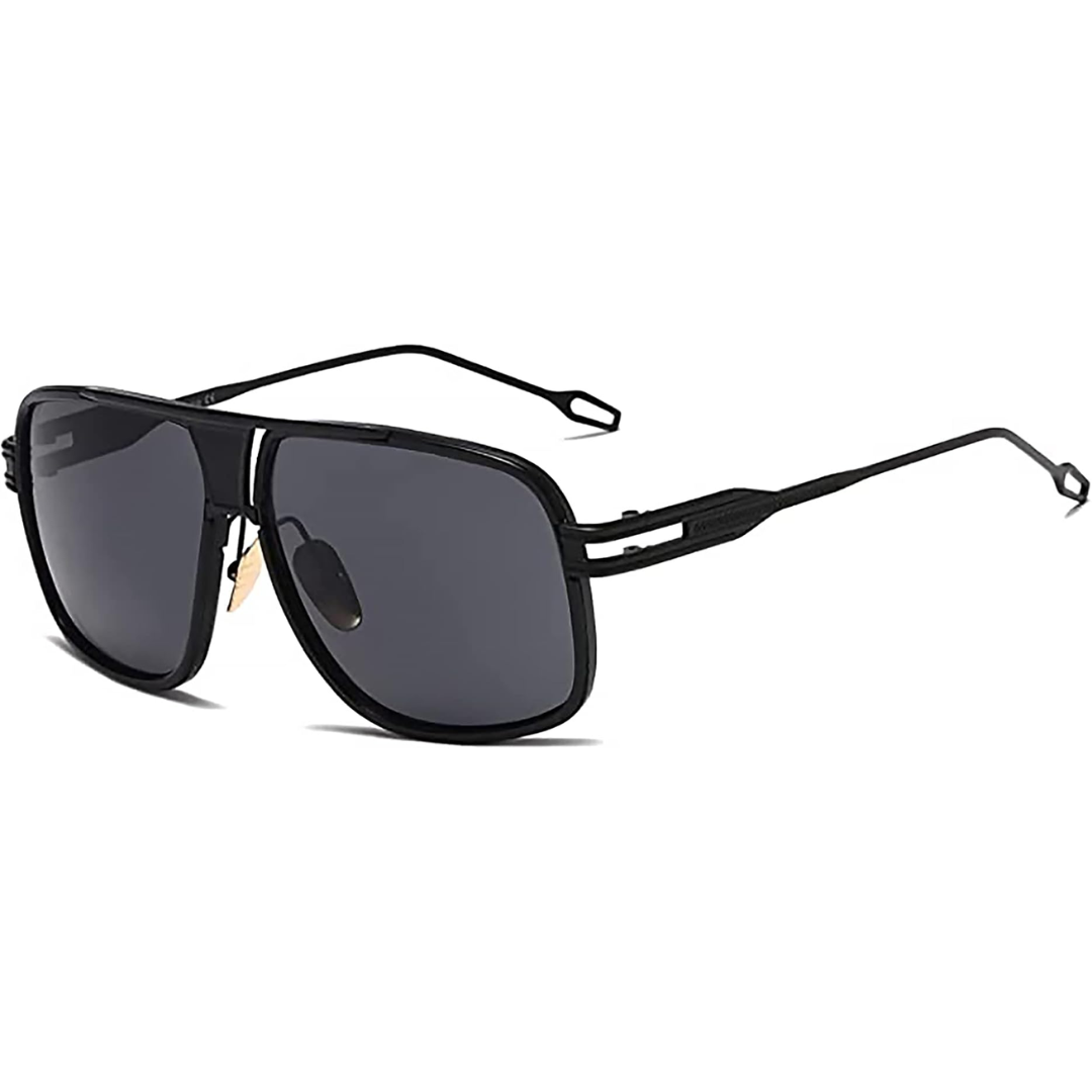 Classic Alloy Aviator Sunglasses for Men – UV Protection & Lightweight Design
