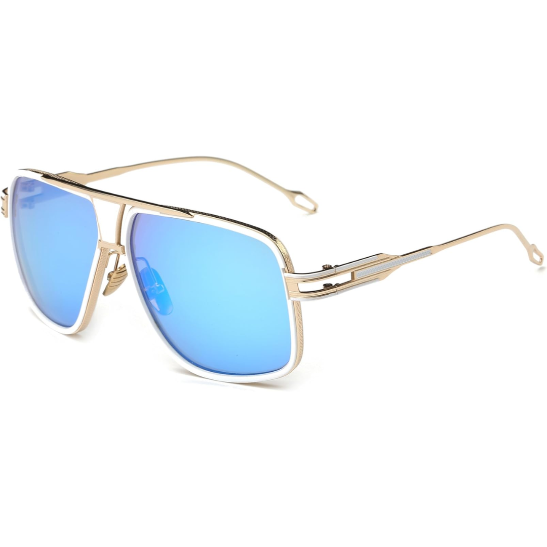 Classic Alloy Aviator Sunglasses for Men – UV Protection & Lightweight Design