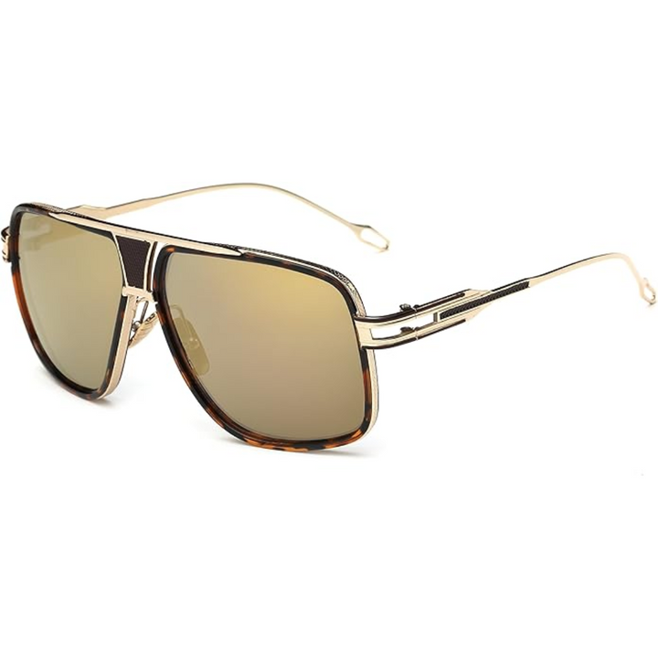 Classic Alloy Aviator Sunglasses for Men – UV Protection & Lightweight Design