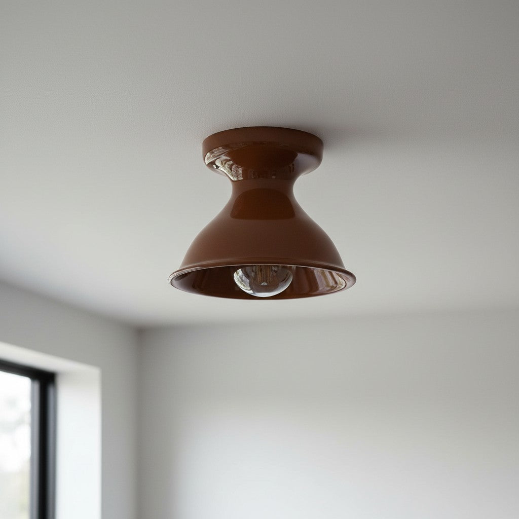 Jenna Modern Colorful Ceramic Ceiling Lamp
