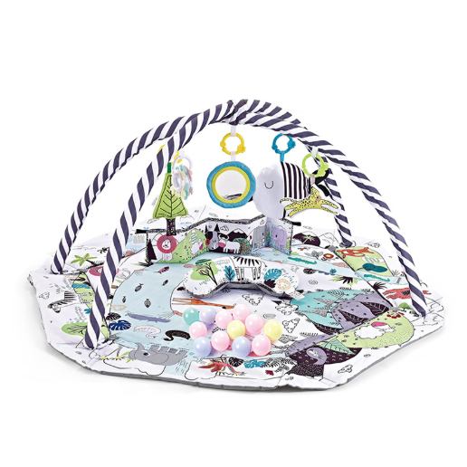 Baby Activity Play Mat Sensory Development and Playtime Fun