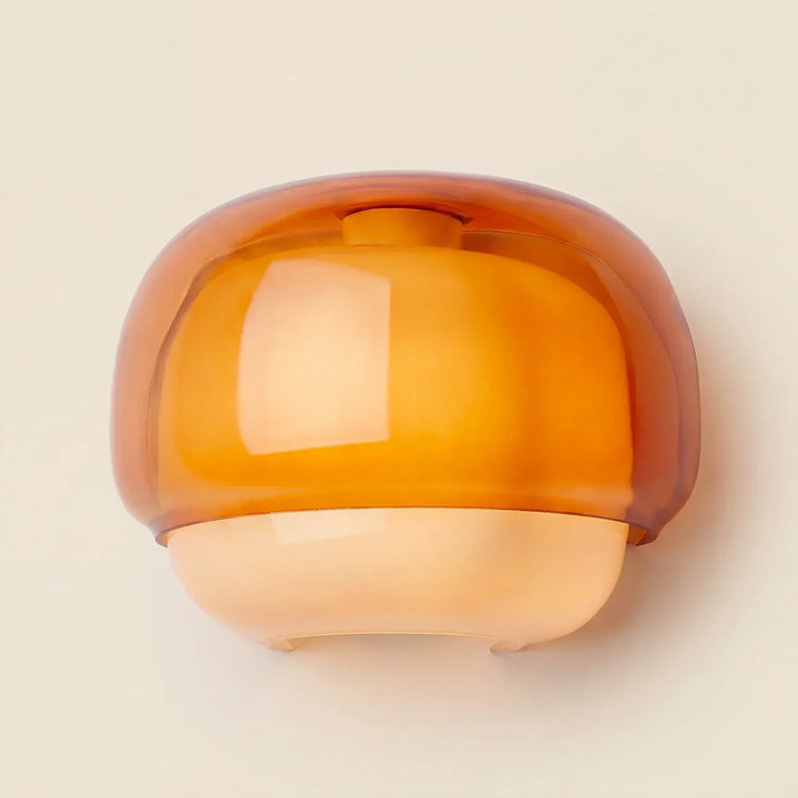 Sanae Modern Colorful Glass Shade Wall Sconce