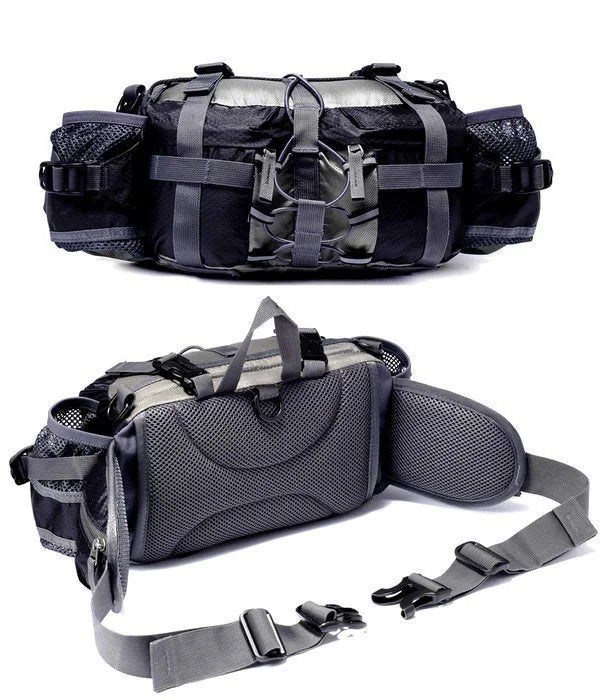 Ultralight Waterproof Outdoor Waist Pack with Bottle Holders