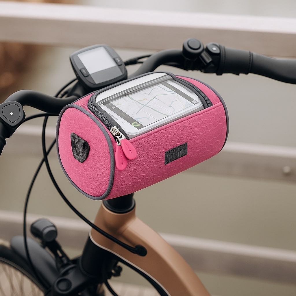 CycleView Handlebar Phone Bag with Waterproof Touchscreen Access