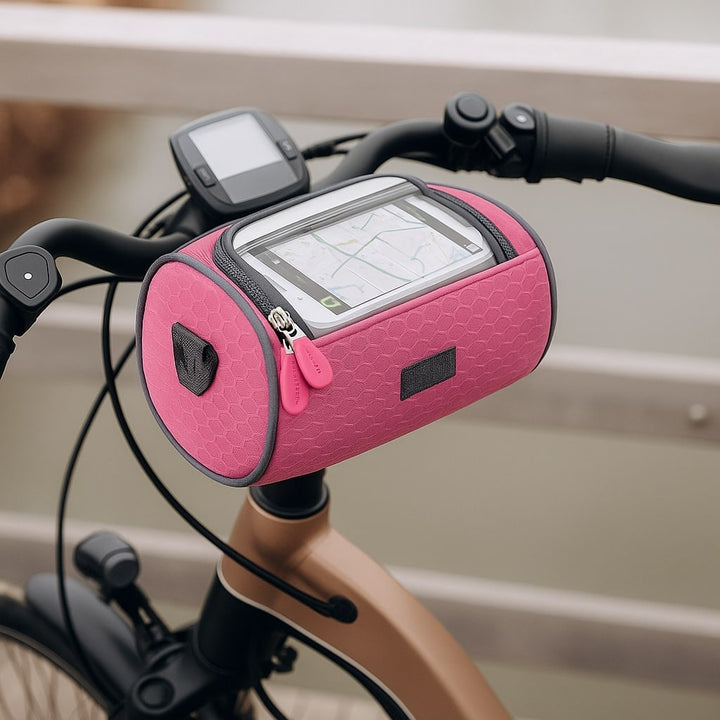 CycleView Handlebar Phone Bag with Waterproof Touchscreen Access