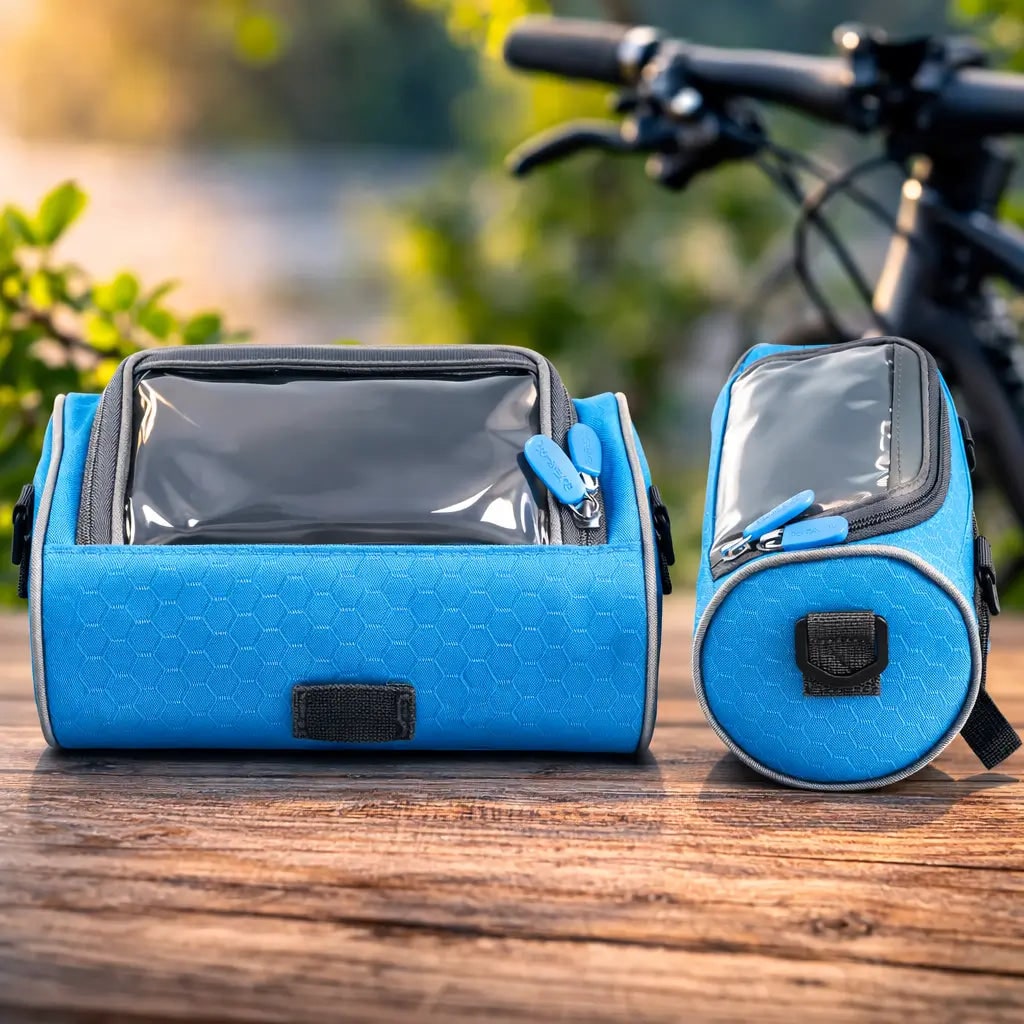 CycleView Handlebar Phone Bag with Waterproof Touchscreen Access