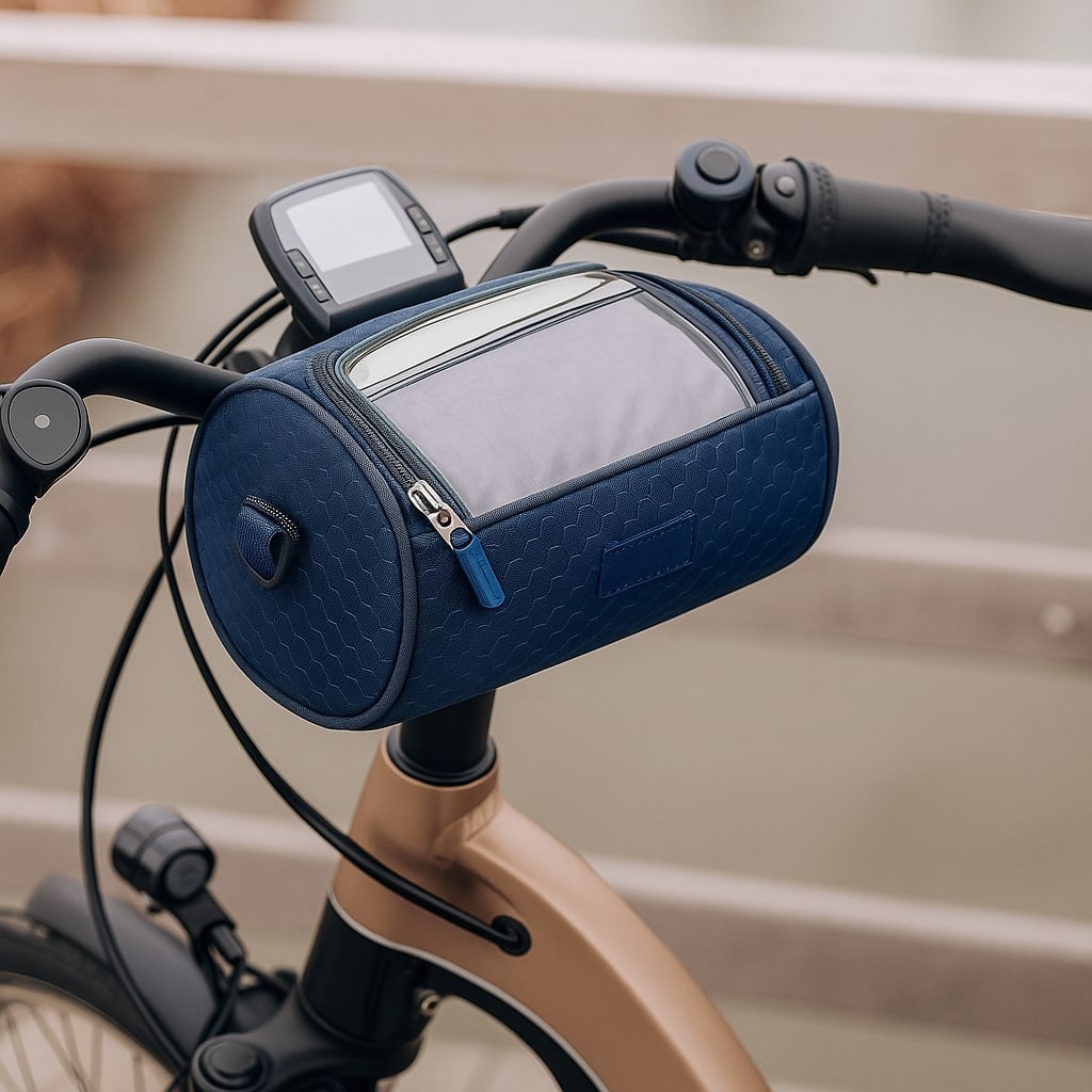 CycleView Handlebar Phone Bag with Waterproof Touchscreen Access