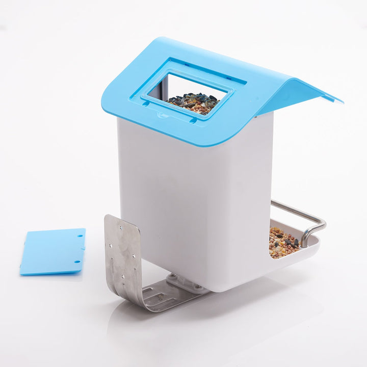 Solar-Powered AI Bird Feeder with HD Camera and App Control
