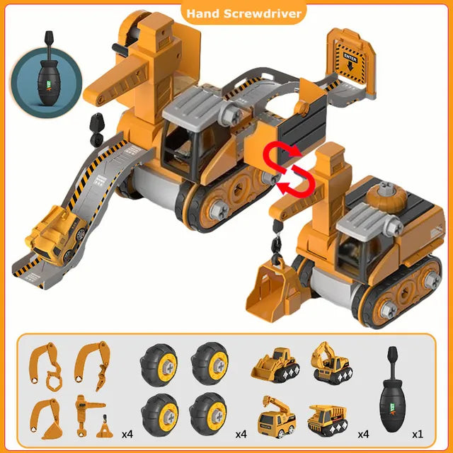 Master Builder Engineer Set - Building Toy for Creativity