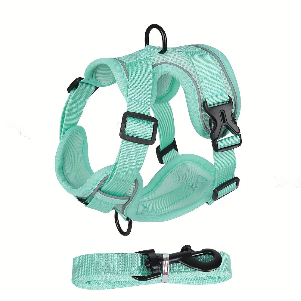 Reflective Cat Harness and Leash Set – Ideal for Walks and Training